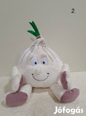 Plüss fokhagyma figura