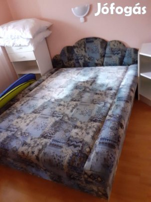 Plüss franciaágy ágynemű tartós 160x200cm