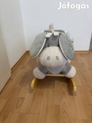 Plüss hintaló (csacsi) cappuccino színben