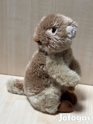 Plüss hód figura, játék