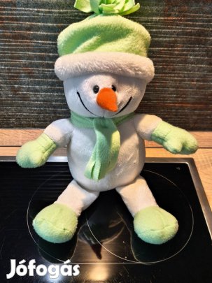 Plüss hóember cukiság
