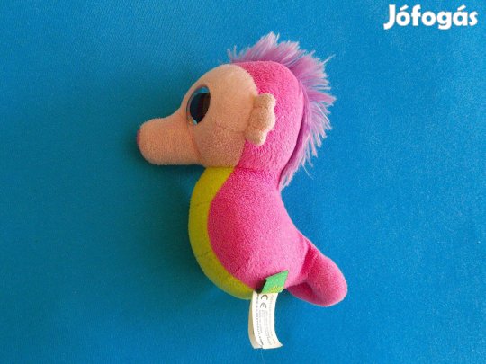 Plüss játék, Csikóhal kislány, 18 cm