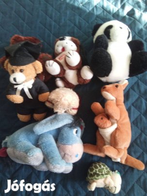 Plüss játékok eladó