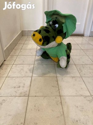Plüss krokodil 40 cm