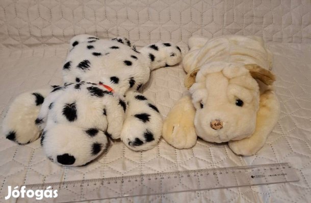 Plüss kutyák 2 db
