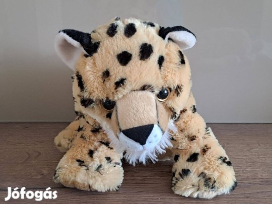 Plüss leopárd figura, játék