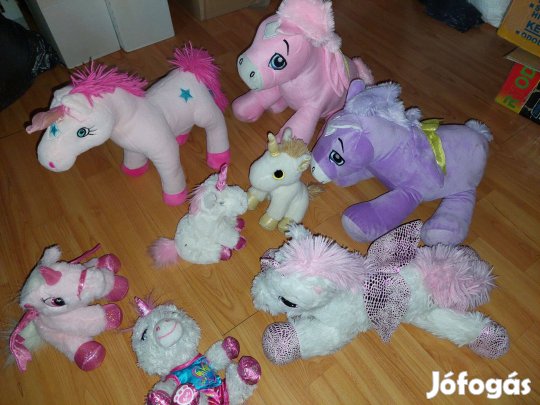 Plüss ló csomag 18-40 cm