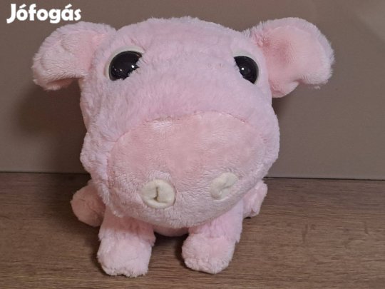 Plüss malac figura, játék