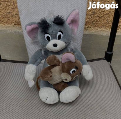 Plüss mesefigura TOM és Jerry