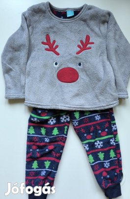 Plüss pizsama szett 