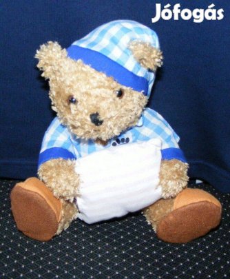 Plüss pizsamás maci, mackó