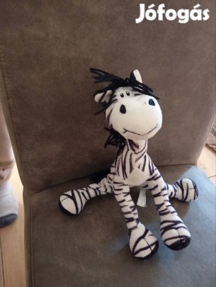Plüss zebra eladó
