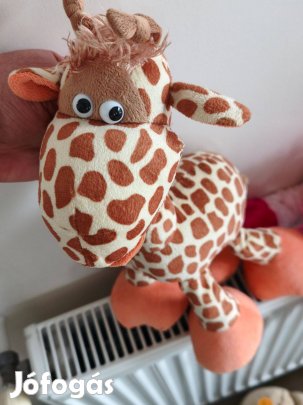 Plüss zsiráf játék