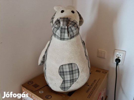 Plüssfigura játék tehén, nagy méretű jó állapotban