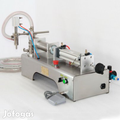 Pneu1 Folyadéktöltőgép 100-1000ml-ig SŰrŰ anyagokhoz (N2907)