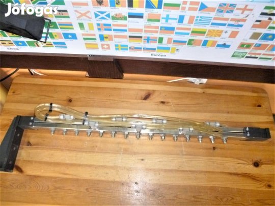 Pneumatikus elosztótömb levegőelosztó fúvókákkal dupla alaplap ( 4854)