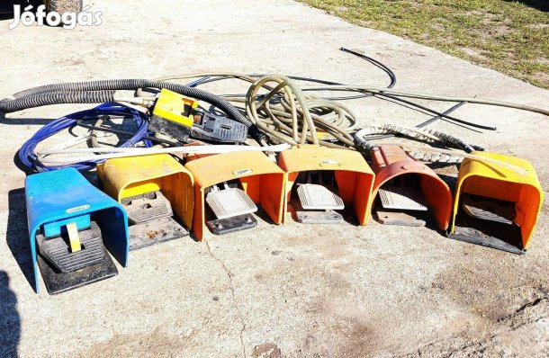 Pneumatikus lábpedál indító vezérlő