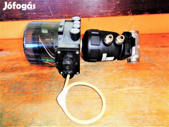 Pneumatikus szelep membránszelep aktuátorral vezérlőfejjel Bürker 5984