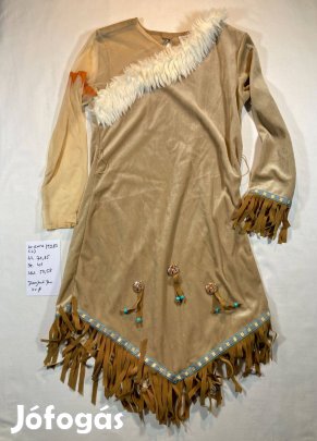 Pocahontas jelmez, indián jelmez 10-12 év M282