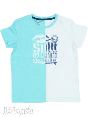 PocoPiano Új (címkés) Fiú Póló (Méret: 128)