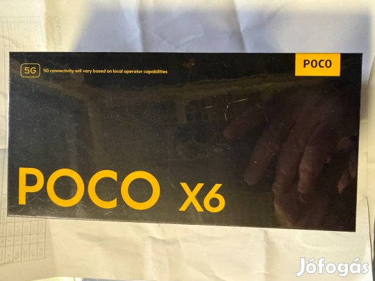 Poco x6 5g fekete