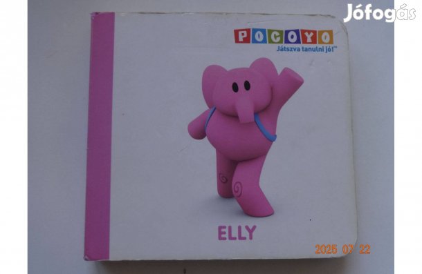 Pocoyo - Játszva Tanulni Jó! - Elly - kemény lapos mesekönyv, babaköny