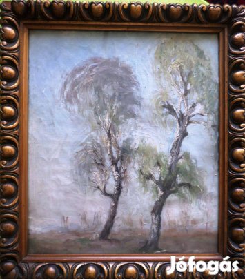 Pogány Ferenc: Balatoni nyírfák