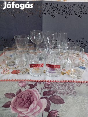 Poharak pótlásra 19 db