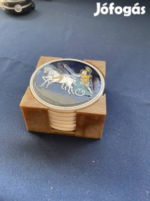 Poháralátét kerámia 