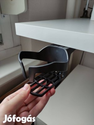 Pohártartó íróasztalra csavarozható