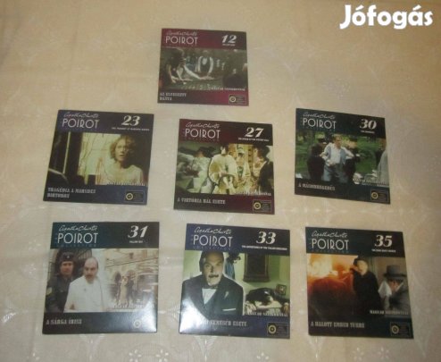 Poirot DVD-k eladók
