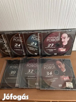 Poirot történetei 7 db CD