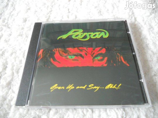 Poison : Open up and say .ahh CD ( Új)