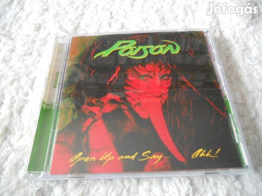 Poison : Open up and say .ahh CD ( Új) + 2 bonus tracks