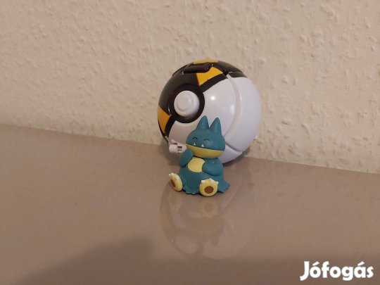Pokélabda Snorlax figurával Új Pokemon számlával készletről