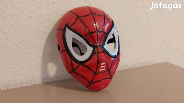 Pókember Spiderman farsangi maszk világítós Új készleten számlával