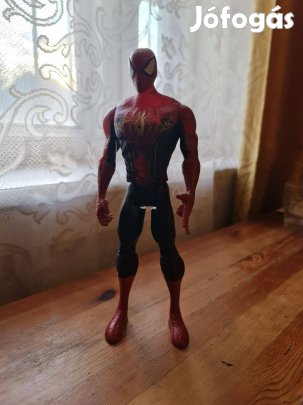 Pókember figura 29cm (többszörösen mozgatható végtagok) hangot ad ki