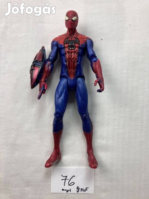 Pókember figura, szuperhős figura, elemes - 76