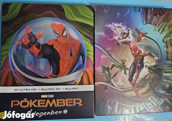 Pókember idegenben és a nincs hazaút 4k és bd (fémdoboz) Blu-ray
