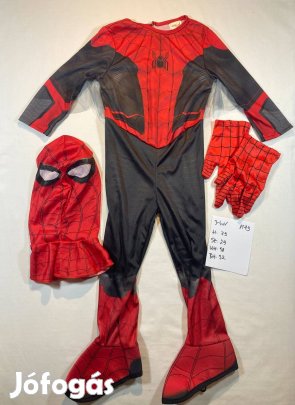 Pókember jelmez, szuperhős jelmez 3-4 év M79