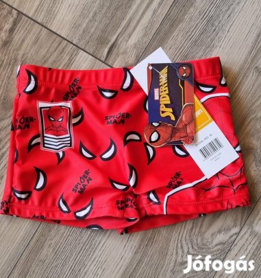 Pókember mintás fürdőnadrág
