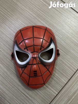 Pókember műanyag maszk, álarc
