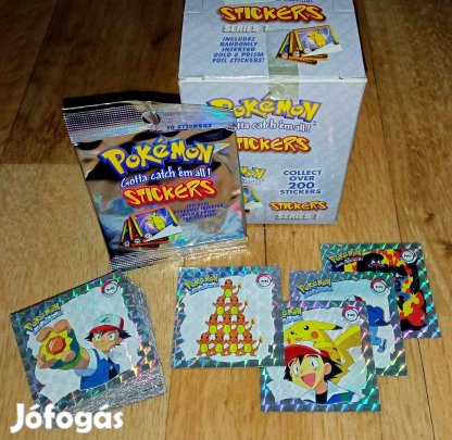 Pokémon Artbox Stickers Series 1 prizma matrica 1999-ből