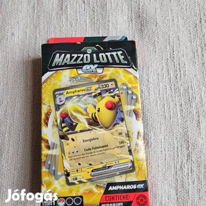 Pokémon Mazzo Lotte EX kártya csomag új