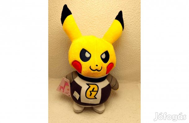 Pokemon Pikachu plüss ruhában, 25 cm-es, Új!