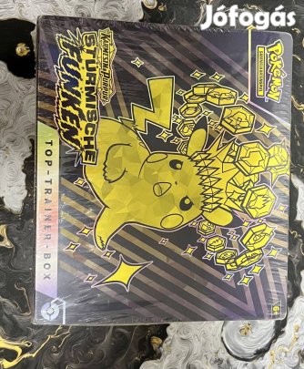 Pokémon Top Trainer Box - Sturmische Funken (Sealed, Német kiadás)