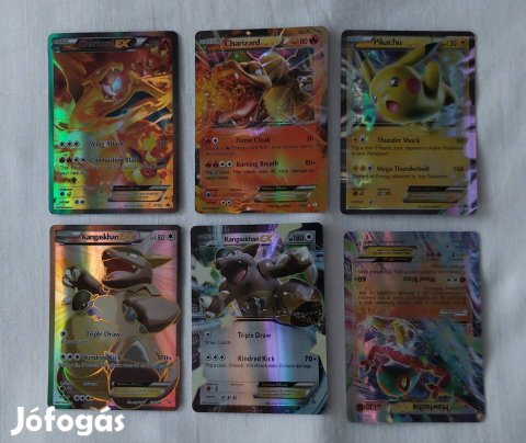 Pokémon fényes kártya 20db