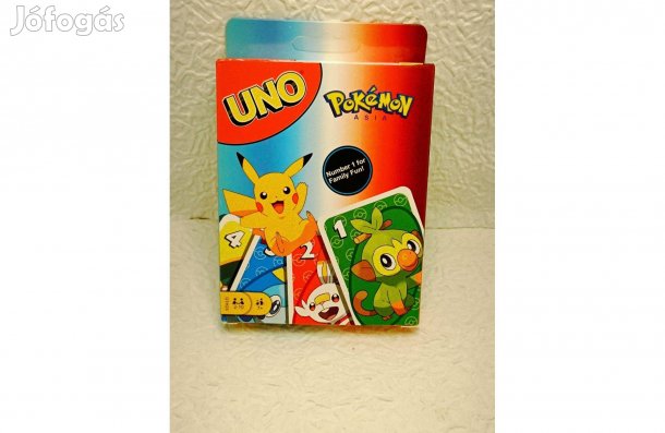 Pokemon játék Uno kártya, Új