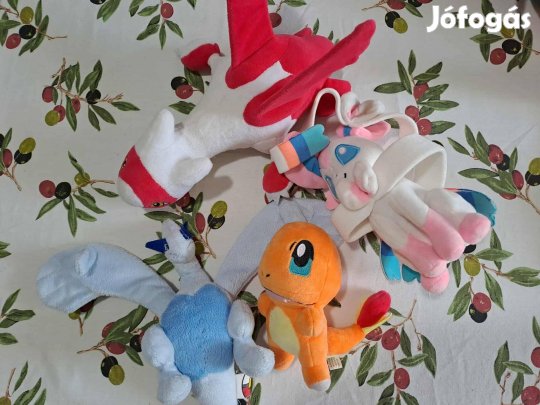 Pokémon plüss csomag 4db