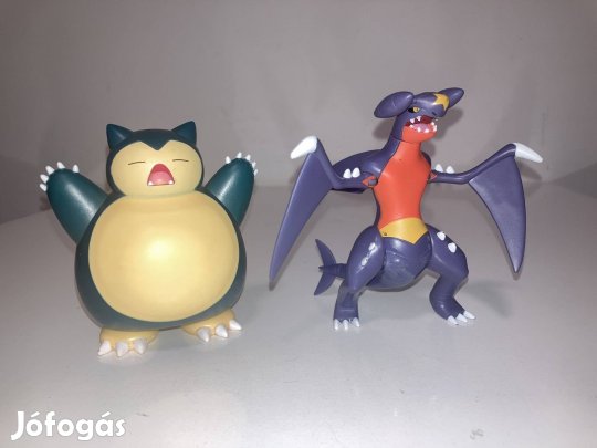 Pokémon snorlax garchomp akciófigura